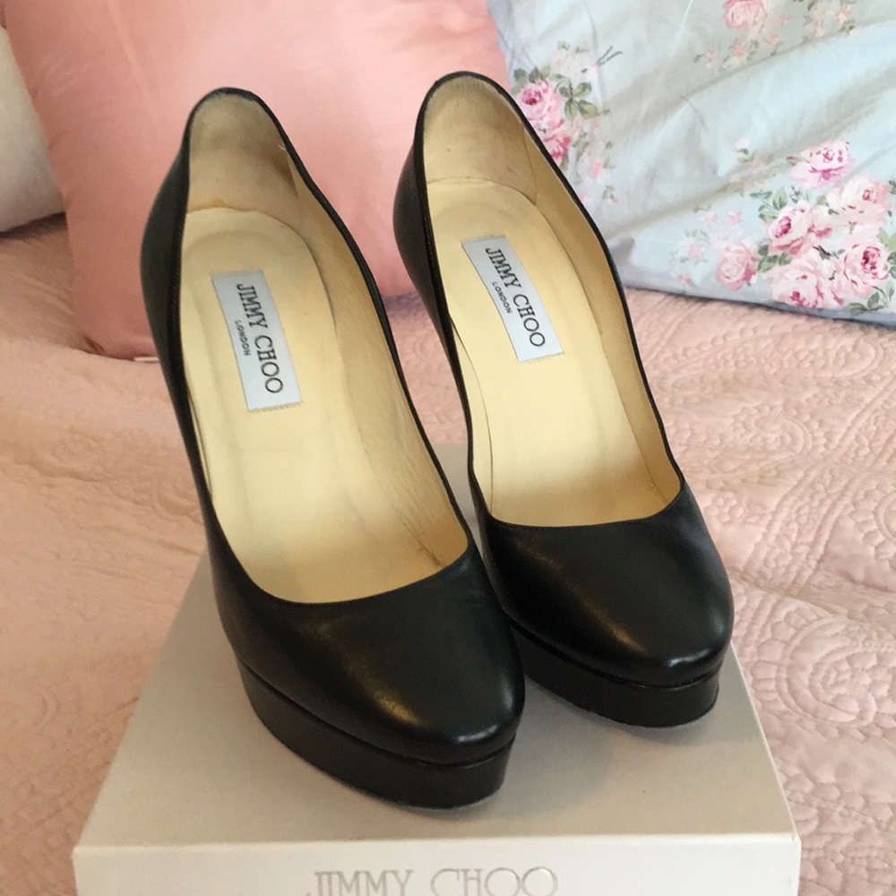 Jimmy Choo platform heels